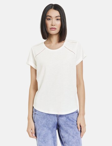 TAIFUN Shirt in White: front