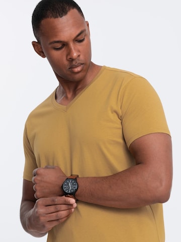Ombre Shirt in Geel