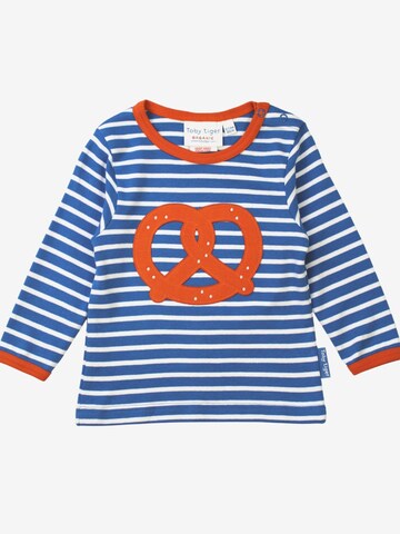 Toby Tiger Shirt 'Brezel' in Blue: front