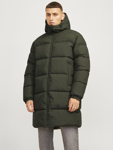 Manteau d’hiver aprel en vert : devant