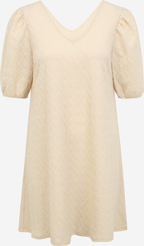 Robe 'LIV' Pieces Petite en beige : devant