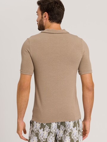 T-Shirt ' Loungy Summer ' Hanro en beige