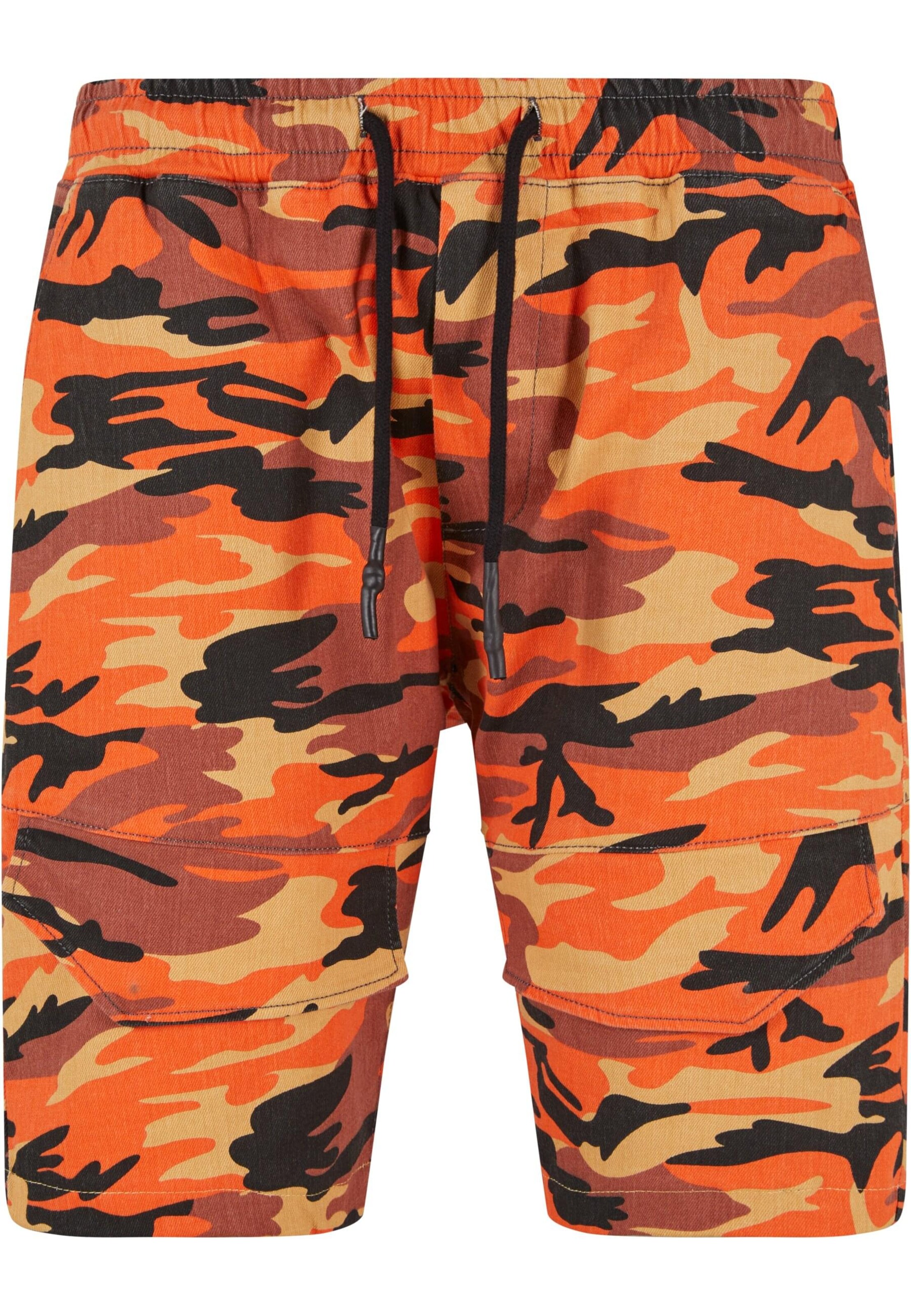 2Y Premium Regular Shorts in Orange: Vorderseite