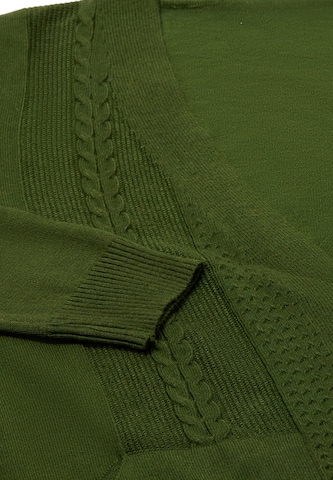 ALARY Knit cardigan in Green