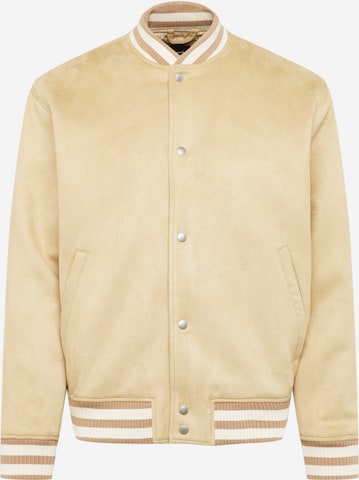 Abercrombie & Fitch Between-season jacket in Brown: front