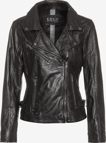 CBL Between-season jacket 'Lederjacke' in Black: front