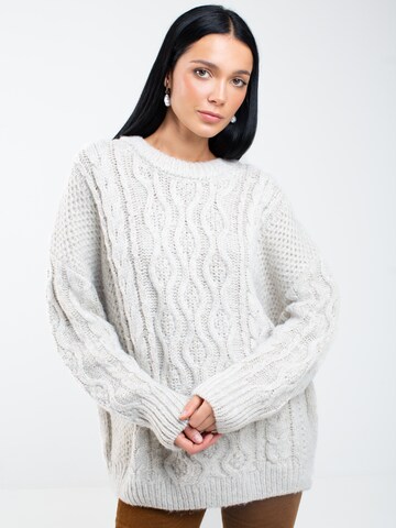 BIG STAR Sweater 'CRISTI' in White: front