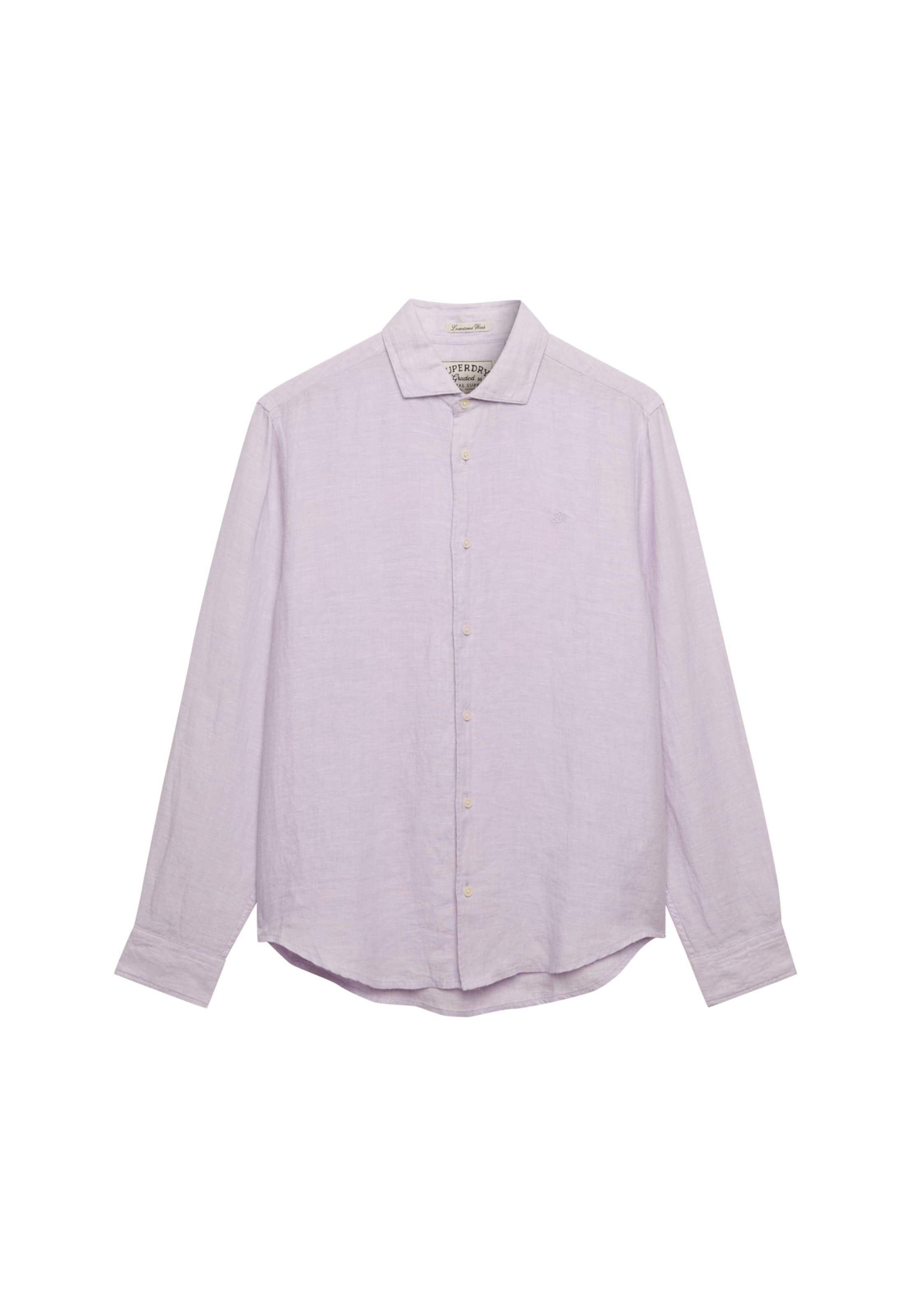 Chemise Superdry & Co en violet : devant