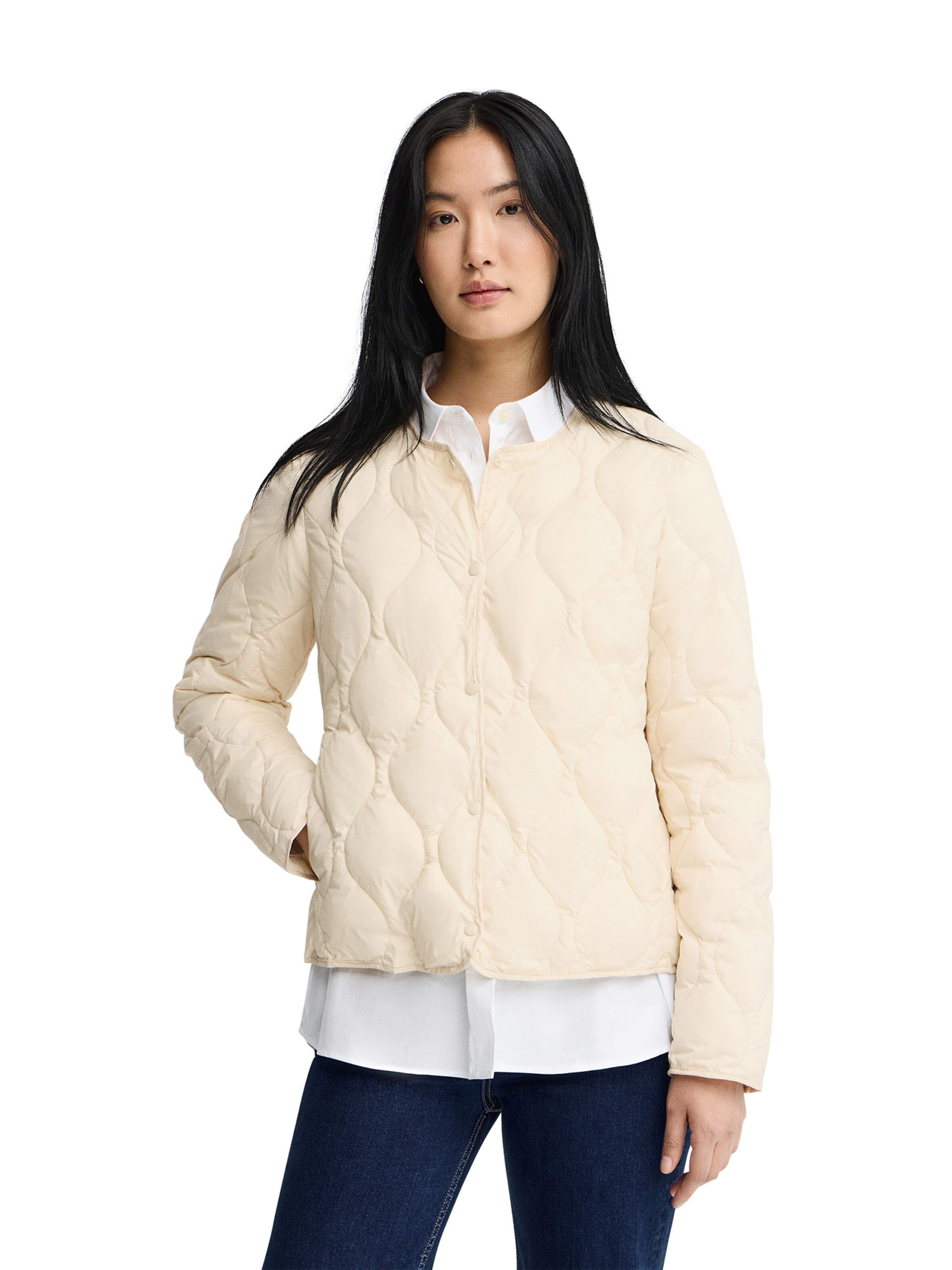 Polo Club Winter Jacket 'PALOMA' in Beige: front
