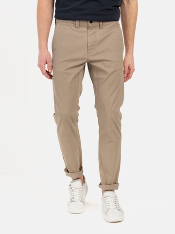 CAMEL ACTIVE Slimfit Chinohose in Braun: predná strana