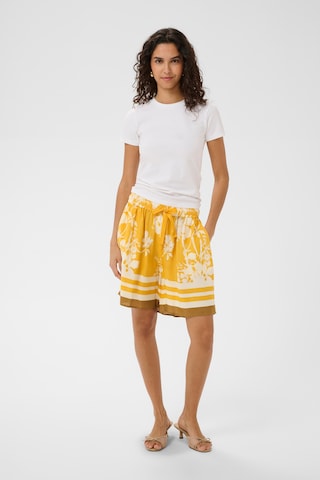 Loosefit Pantalon 'RashedaSZ' SAINT TROPEZ en jaune