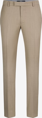 JOOP! Pleated Pants in Brown: front