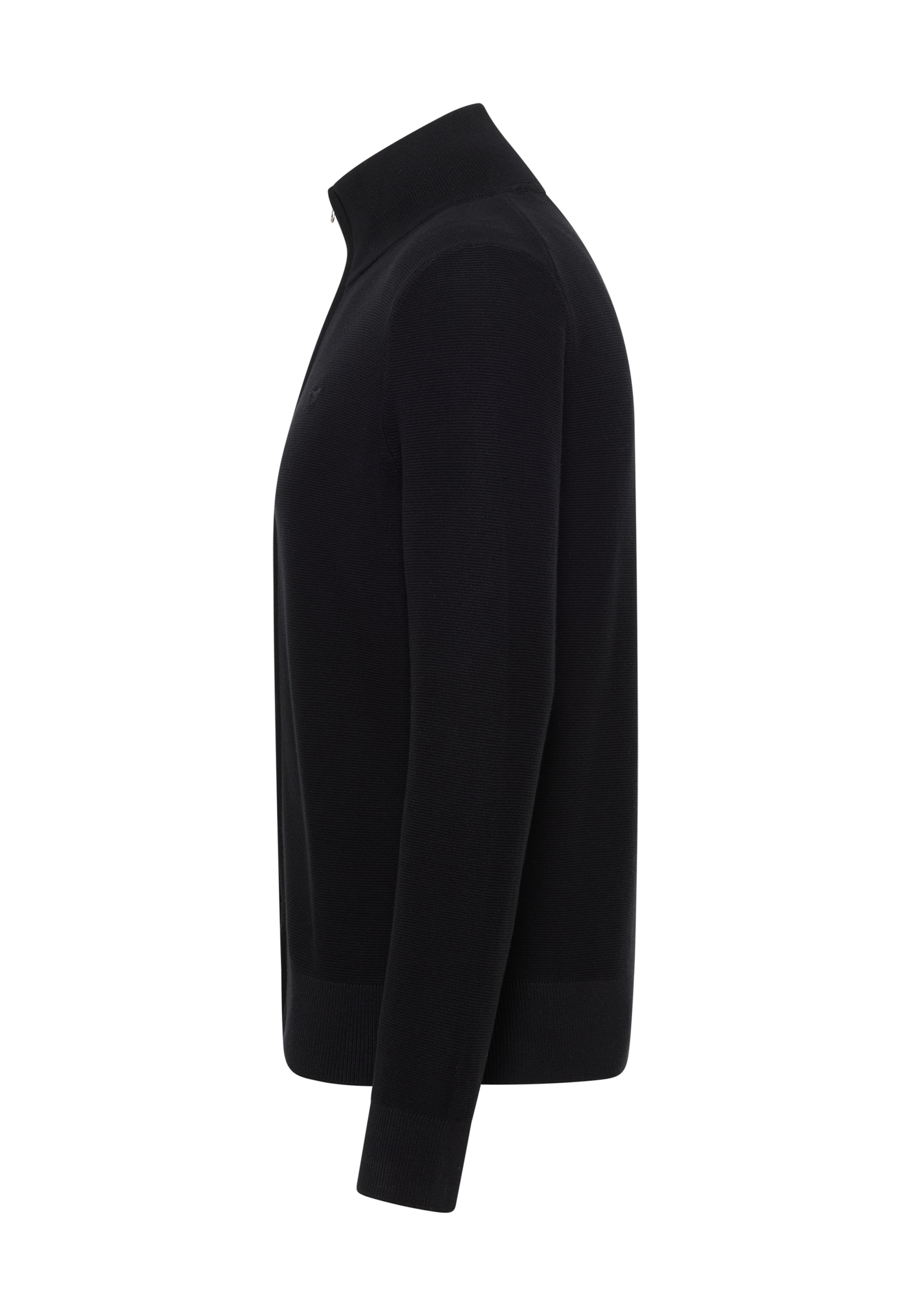 MUSTANG Strickjacke 'Escondido' in Schwarz