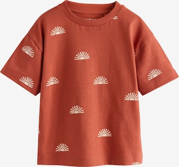 Next Shirt in Rood: voorkant