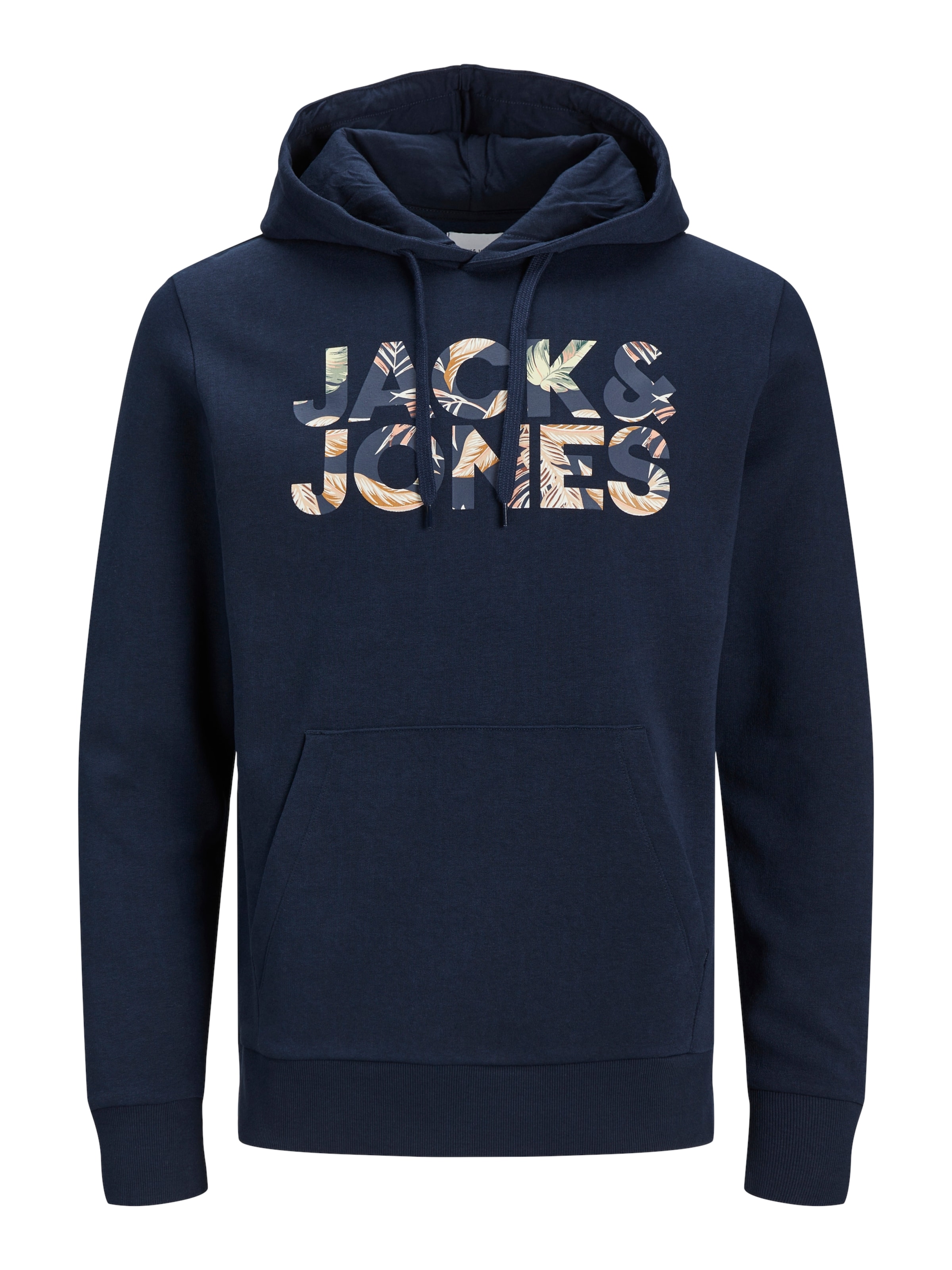 JACK & JONES Tréning póló 'JJEJeff' - kék: elől