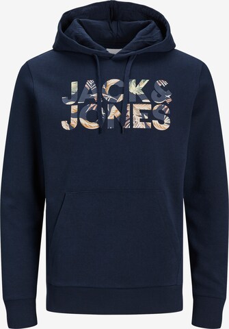 Felpa 'Jeff' di JACK & JONES in blu: frontale