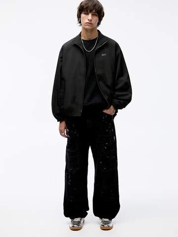 Pull&Bear Between-season jacket in Black