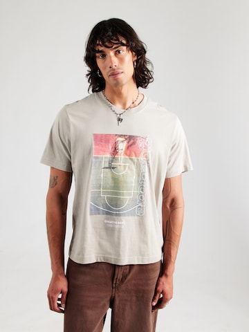 T-Shirt 'JCOUNION' JACK & JONES en gris : devant