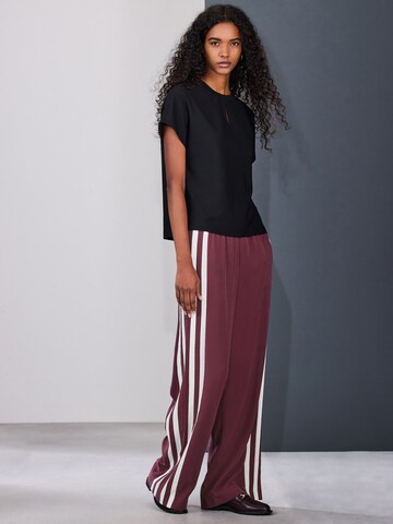 Next Wide Leg Hose in Rot