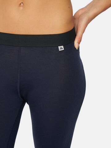 DANISH ENDURANCE Regular Funktionshose 'Merino' in Blau