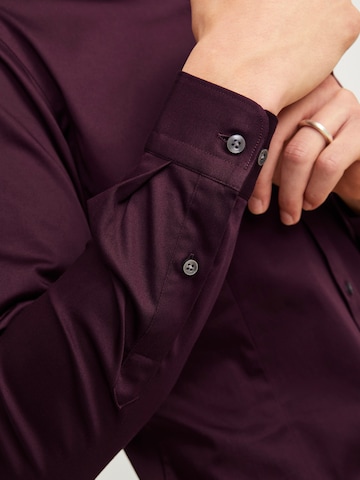 Slim fit Camicia di JACK & JONES in rosso