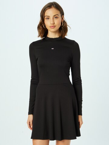 Tommy Jeans Dress in Black: front