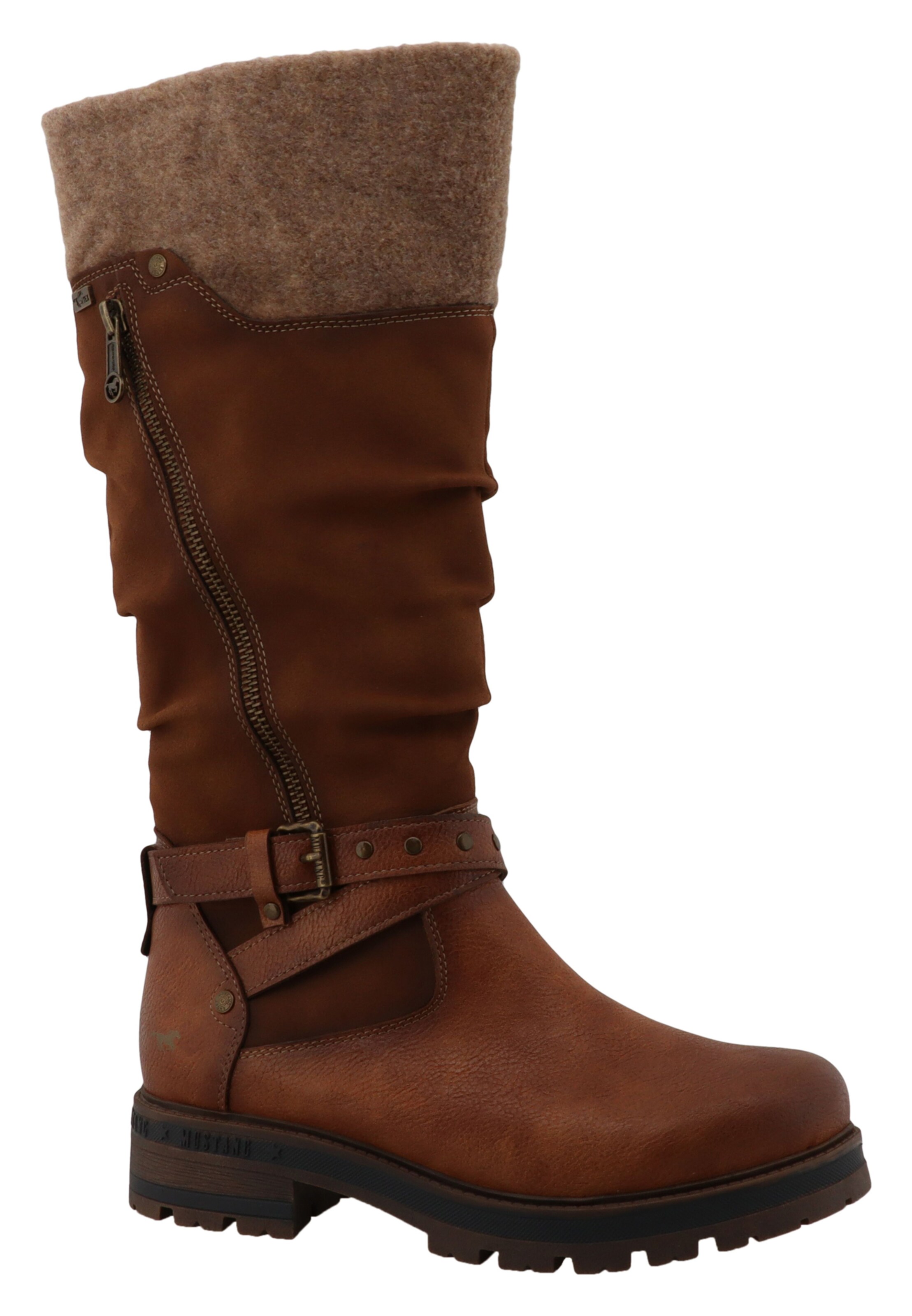MUSTANG - Bota em castanho: frente