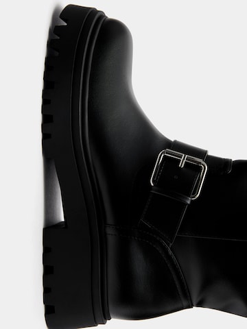 Boots Pull&Bear en noir