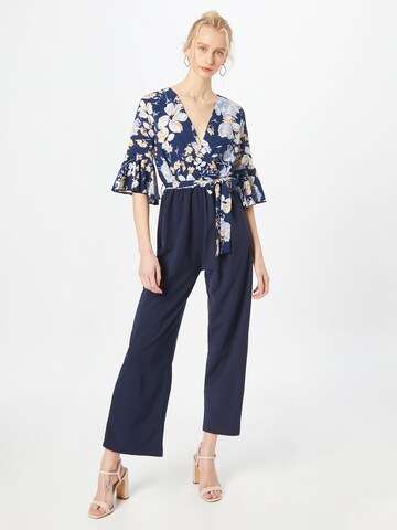 Mela London Jumpsuit in Blue: front