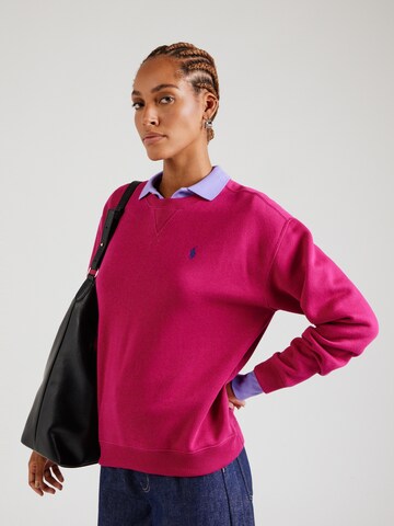 Polo Ralph Lauren - Sweatshirt em rosa: frente