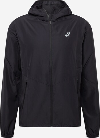 Veste de sport 'ACCELERATE' ASICS en noir : devant