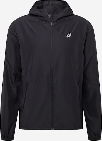 Veste de sport 'ACCELERATE' ASICS en noir : devant