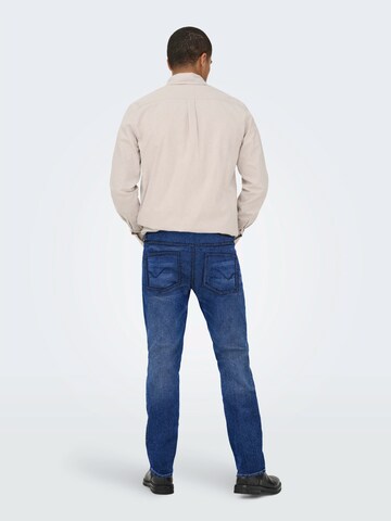 Only & Sons - regular Vaquero 'ONSWEFT' en azul