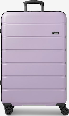 Valisette 'Miami' Saxoline en violet : devant