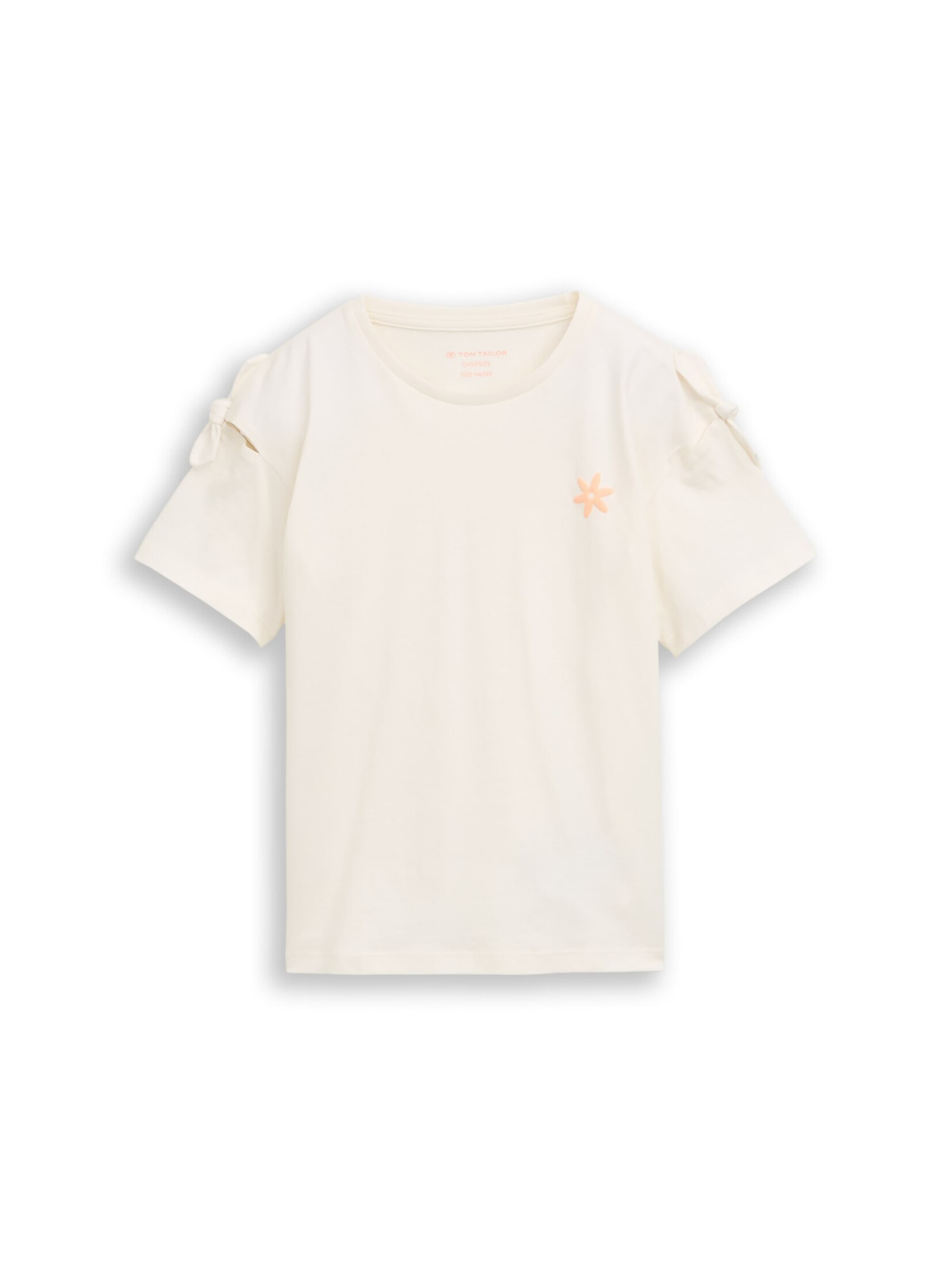 TOM TAILOR T-Shirt in Weiß: Vorderseite