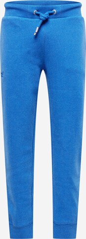 Pantalon Superdry en bleu : devant