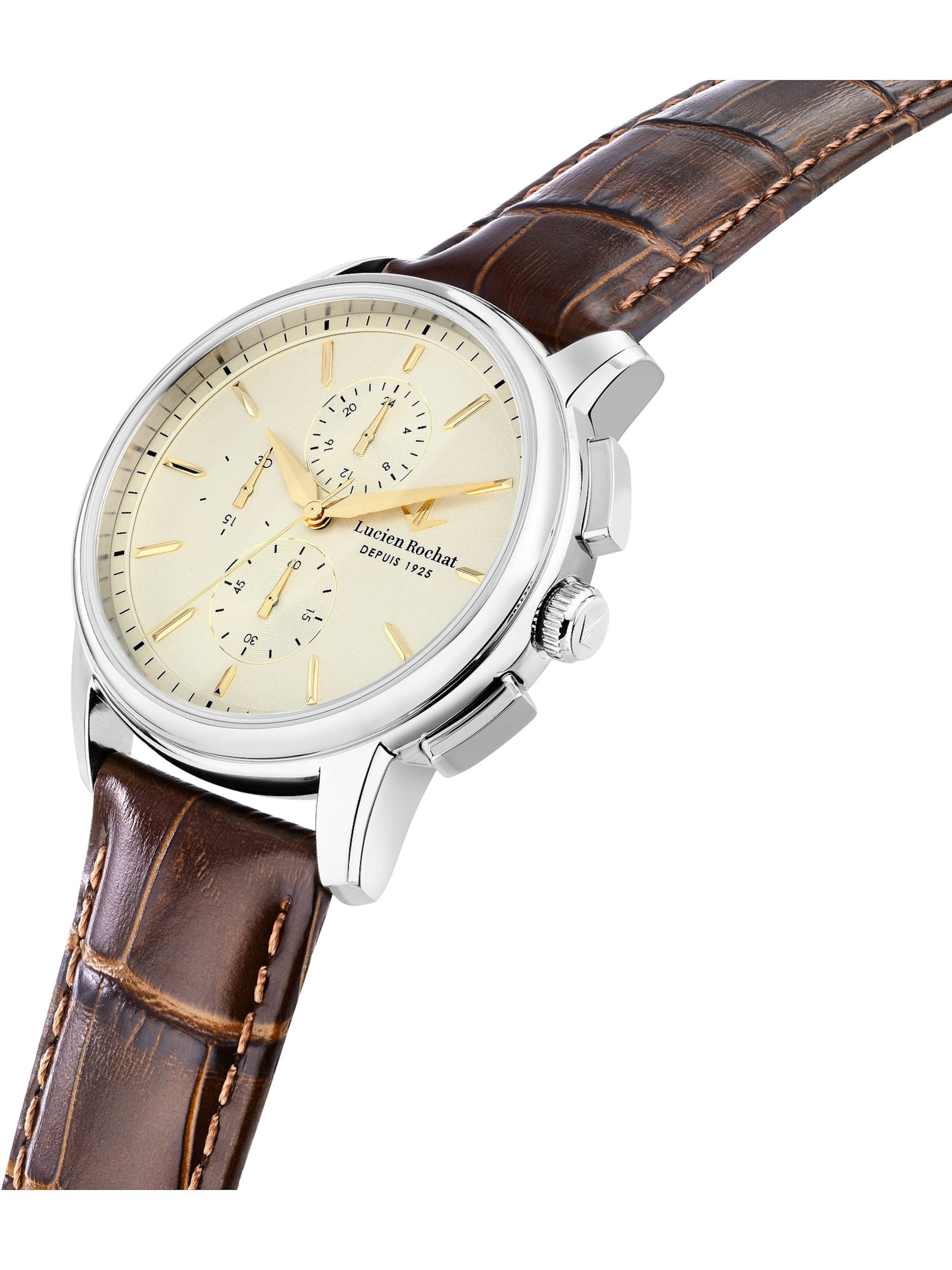 Lucien Rochat Analog watch in Silver