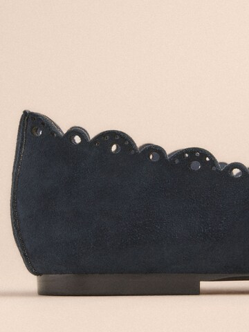 Ballerines à lanières 'Elfie' Next en bleu