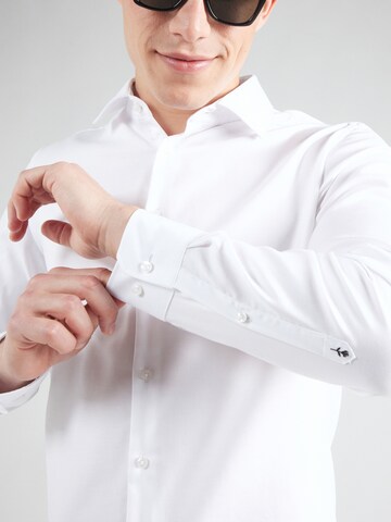 SEIDENSTICKER Slim fit Business shirt in White