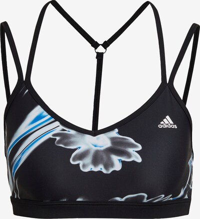 ADIDAS PERFORMANCE Athletic Bikini Top in Blue / Anthracite / Black / White, Item view