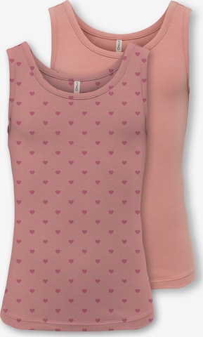 Only Mini Toppi 'KMGLOLA' värissä oranssi: etupuoli