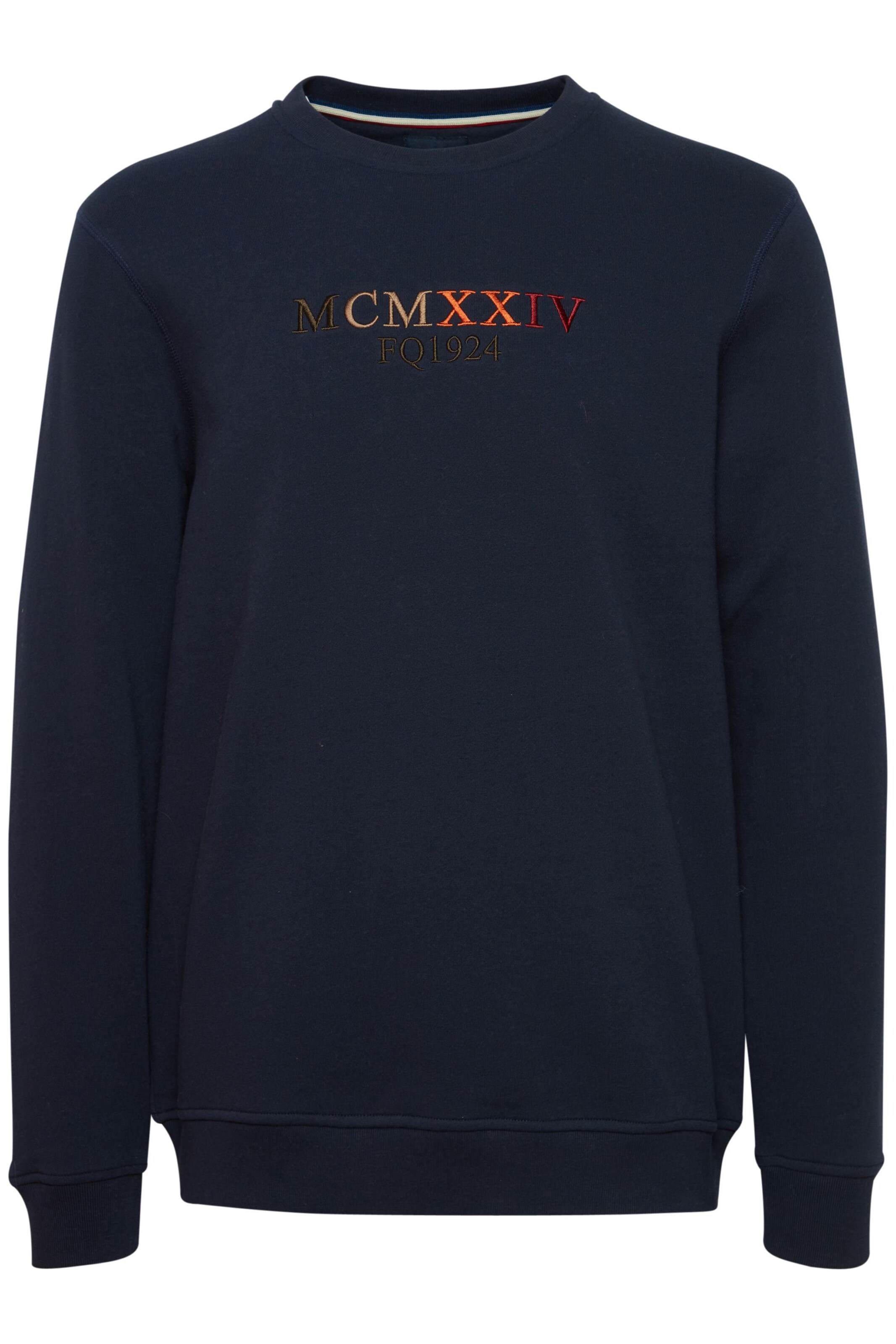 FQ1924 Sweatshirt 'william' in Blauw: voorkant