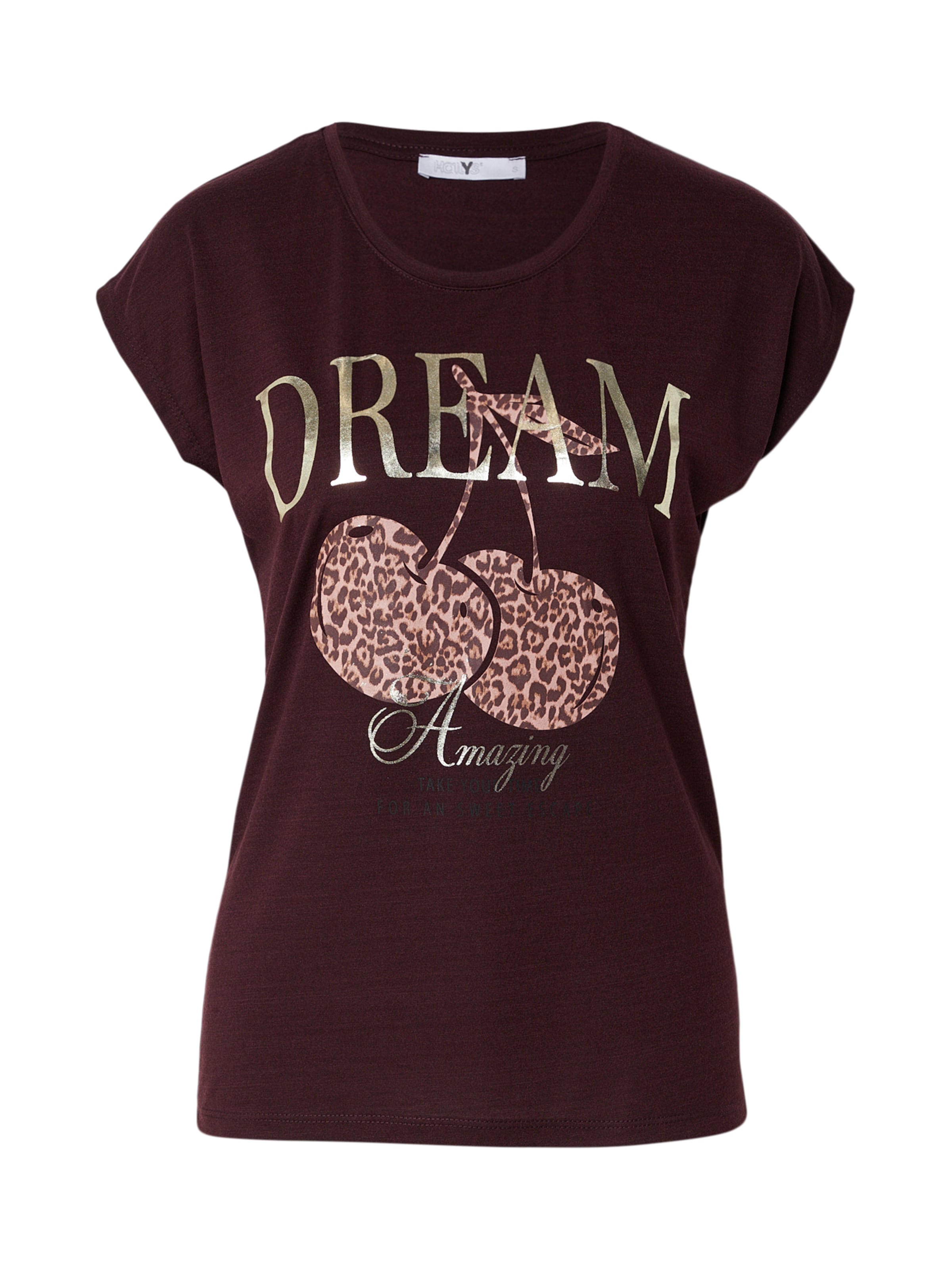 Tricou 'Ch44erry' de la Hailys pe roșu: față