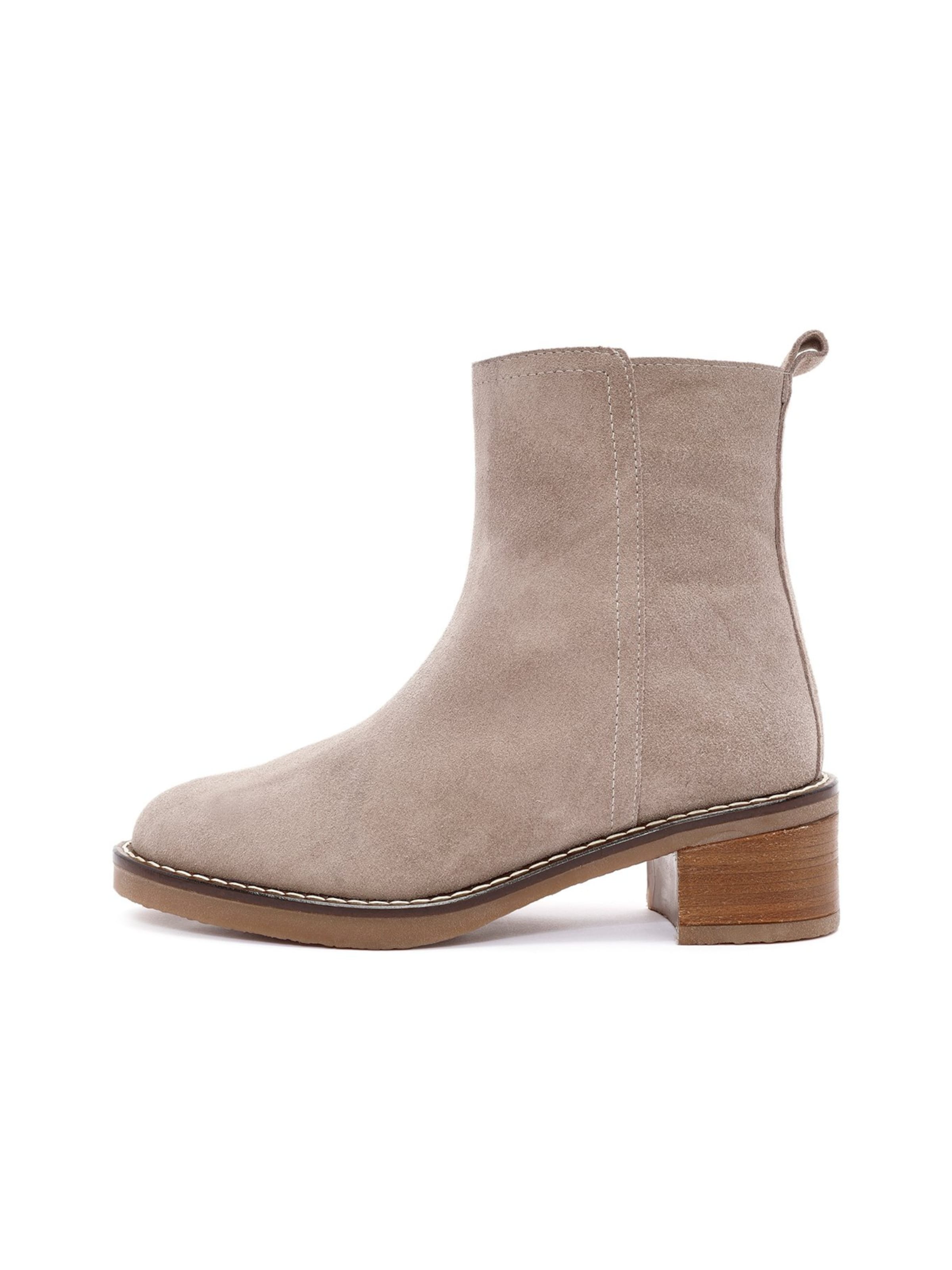 Ankle boots di Derimod in marrone: frontale