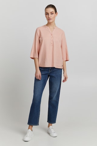Oxmo Blouse in Pink