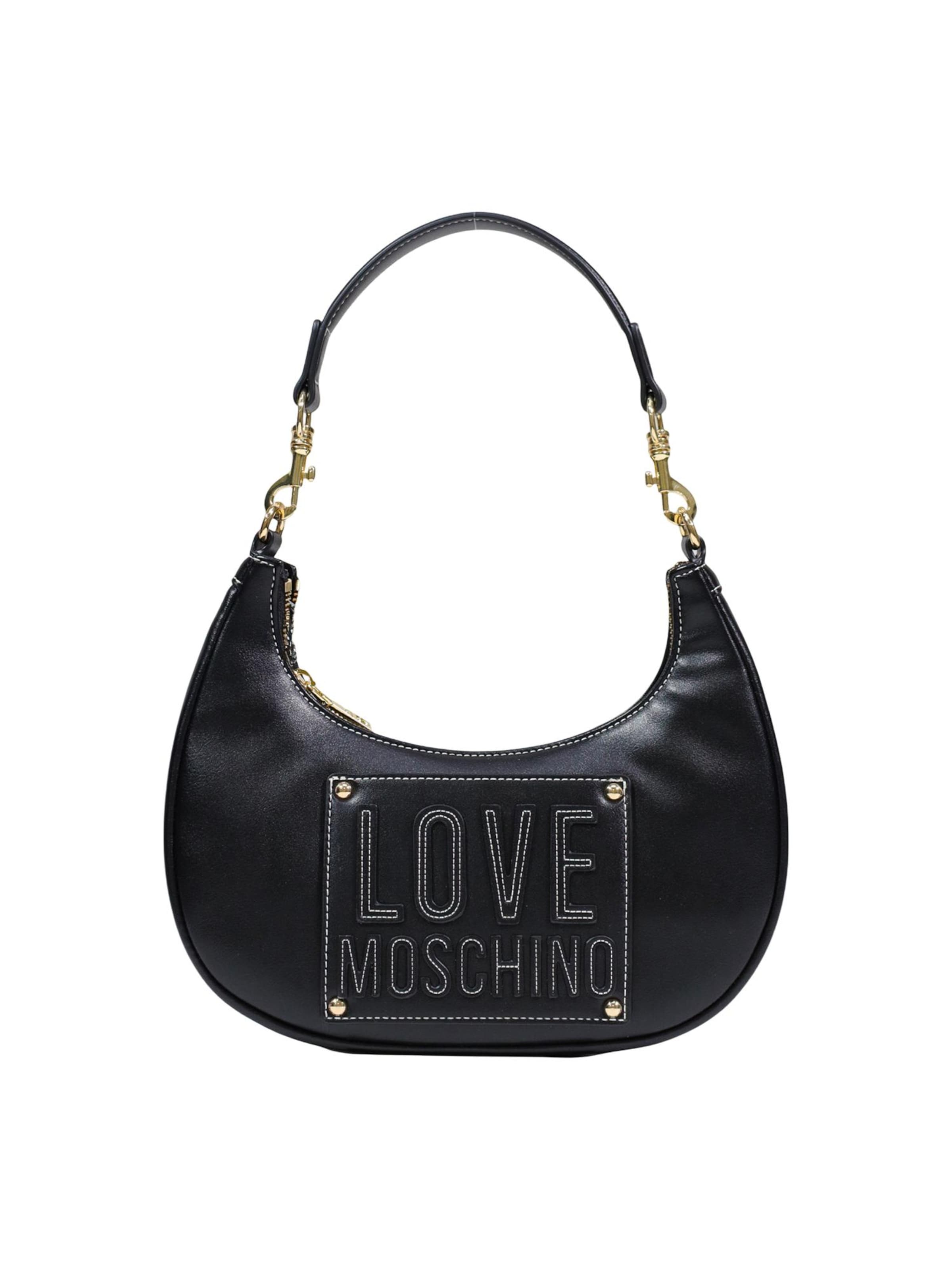 Love Moschino Schultertasche 'JC4068PP1'‌‌‌‌‌‌‌‌ in Schwarz: Vorderseite