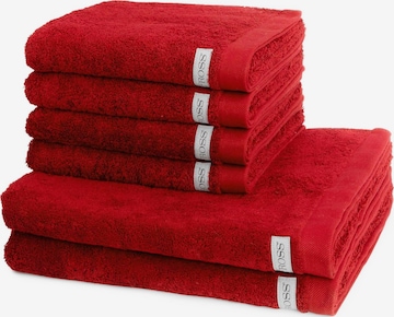 ROSS Handtuch 'Sinfonie' in Rot: Vorderseite
