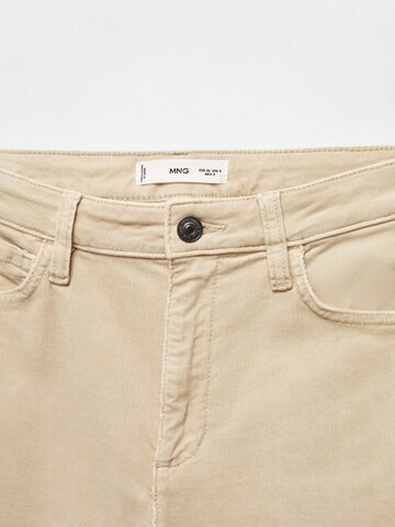 MANGO Boot cut Jeans 'SIENNAP' in Beige