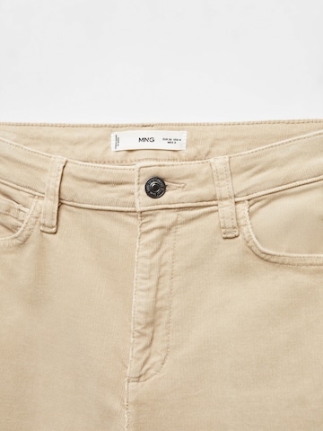 MANGO Bootcut Farkut 'SIENNAP' värissä beige