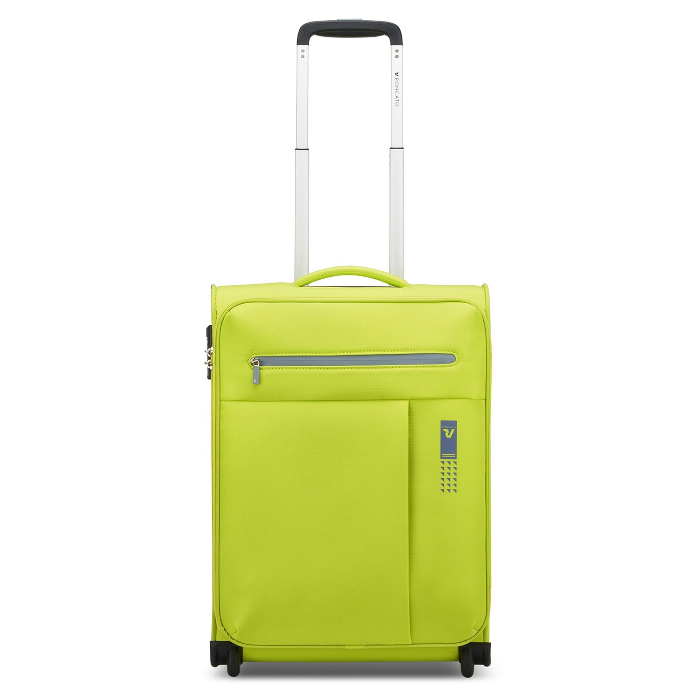 Roncato Trolley 'Lite Neon' in Grün: Vorderseite